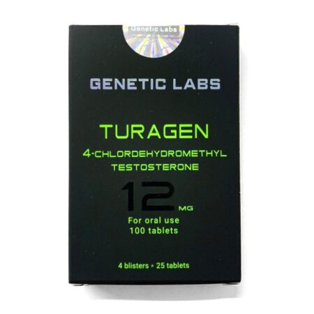 Turagen 100tab/12mg 4-Chlordehydromethyl Testosterone