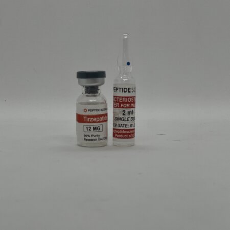 Tirsepatide Tirsepatide (12 mg) PeptideSciences